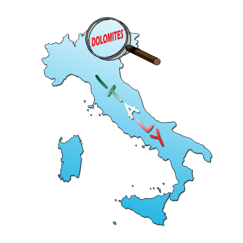 map of Italy